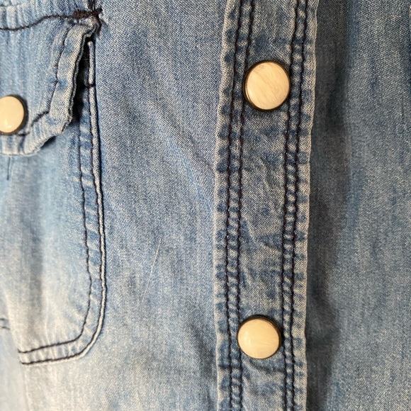 Western Denim and Lace tank - Picture 2 of 4